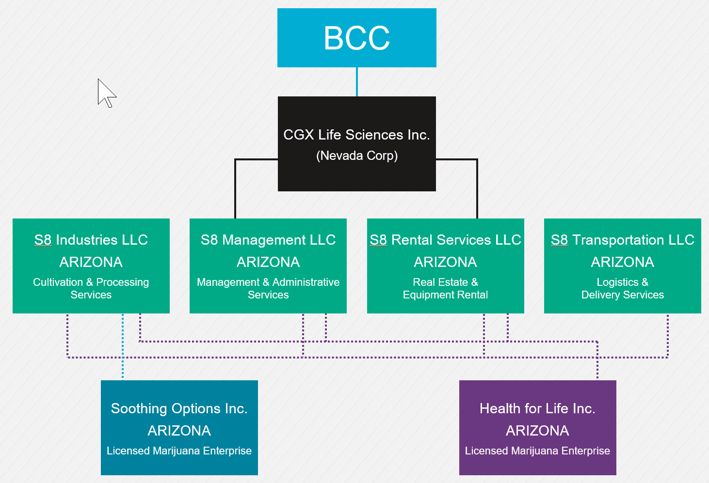 Dispensary Organizational Chart